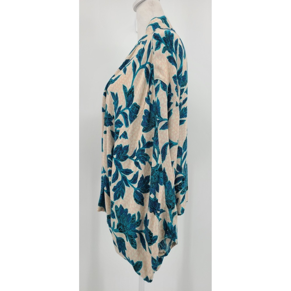 Anthropologie Resort Floral Cardigan One Size Layering Beach Andersen & Lauth - Picture 10 of 12